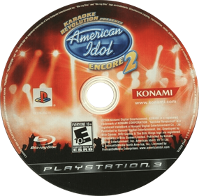 Karaoke Revolution Presents: American Idol Encore 2 - Disc Image