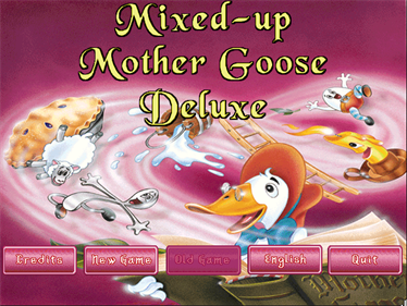 Mixed-Up Mother Goose Deluxe - Screenshot - Game Title Image