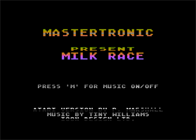 Milk Race - Screenshot - Game Title Image