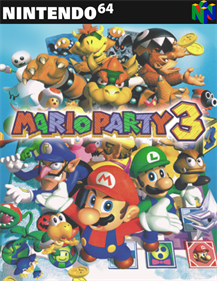 Mario Party 3 - Fanart - Box - Front Image