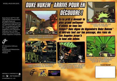 Duke Nukem 64 - Box - Back Image