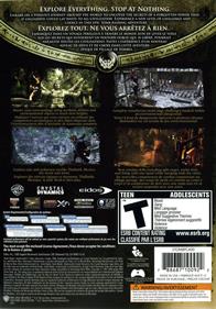 Tomb Raider: Underworld - Box - Back Image