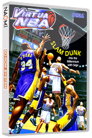 Virtua NBA - Box - 3D Image