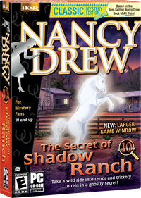 Nancy Drew: The Secret of Shadow Ranch - Box - 3D Image