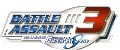 Battle Assault 3 featuring Gundam Seed - Clear Logo Image