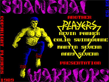 Shanghai Warriors  - Screenshot - Game Title Image
