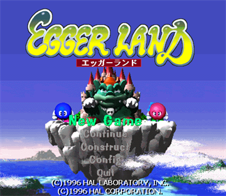 Egger Land - Screenshot - Game Title Image