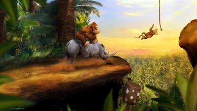 Donkey Kong Country: 2P Proof of Concept - Fanart - Background Image