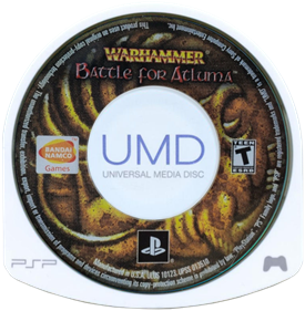 Warhammer: Battle for Atluma - Disc Image