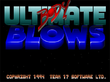 Ultimate Body Blows - Screenshot - Game Title Image