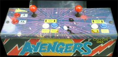Avengers - Arcade - Control Panel Image