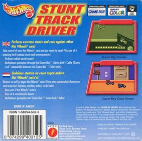 Hot Wheels: Stunt Track Driver - Box - Back Image