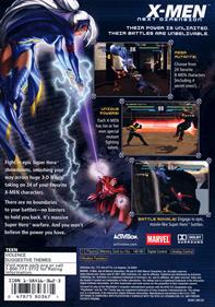X-Men: Next Dimension - Box - Back Image