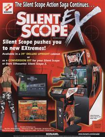 Silent Scope EX - Advertisement Flyer - Front Image