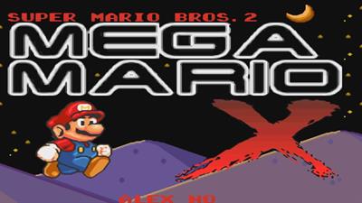 Super Mario Bros 2: Mega Mario X - Fanart - Background Image