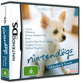 Nintendogs: Chihuahua & Friends - Box - 3D Image