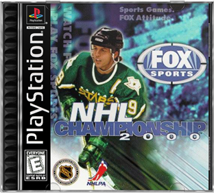 NHL Championship 2000 - Box - Front - Reconstructed Image