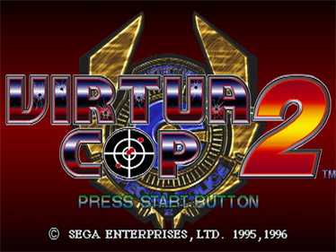 Virtua Cop 2 - Screenshot - Game Title Image