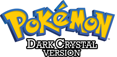 Pokémon Dark Crystal - Clear Logo Image