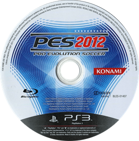 PES 2012: Pro Evolution Soccer - Disc Image