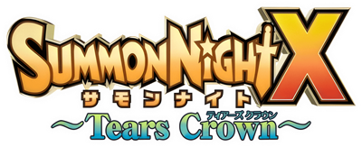 Summon Night X: Tears Crown - Clear Logo Image