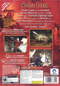 Devil May Cry 3: Special Edition - Box - Back Image