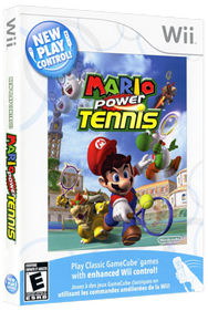 Mario Power Tennis - Box - 3D Image