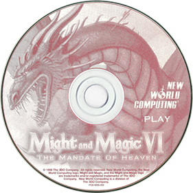 Might and Magic VI: The Mandate of Heaven - Disc Image