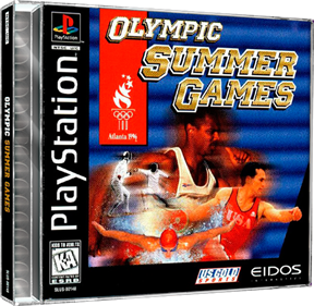 Olympic Summer Games: Atlanta '96 - Box - 3D Image