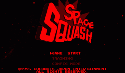 Space Squash - Screenshot - Game Title Image