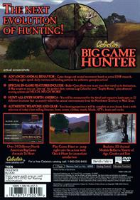 Cabela's Big Game Hunter - Box - Back Image