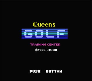 Queen's Golf Training Center - Screenshot - Game Title Image