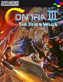 Contra III: The Alien Wars - Fanart - Box - Front Image