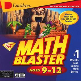 Math Blaster Ages 9-12 - Box - Front Image