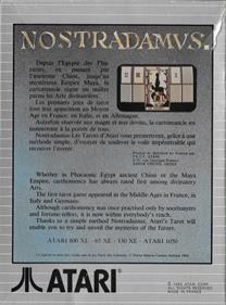 Nostradamus - Box - Back Image