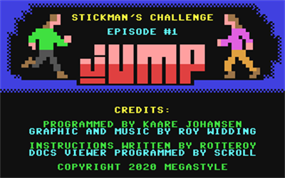 Stickman's Challenge Episode #1: Jump - Screenshot - Game Title Image