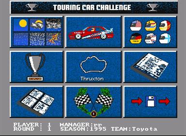 Touring Car Challenge - Screenshot - Game Select Image