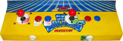 Sky Soldiers - Arcade - Control Panel Image