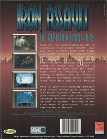 Iron Assault - Box - Back Image