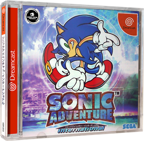 Sonic Adventure International - Box - 3D Image