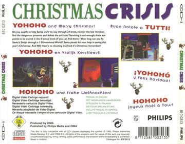 Christmas Crisis - Box - Back Image