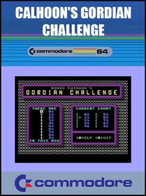 Calhoon's Gordian Challenge - Fanart - Box - Front Image