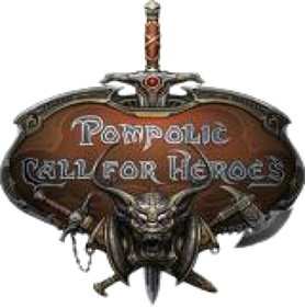 Call for Heroes: Pompolic Wars - Clear Logo Image