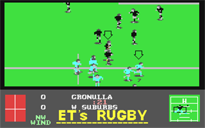 ET's Rugby League - Screenshot - Gameplay Image