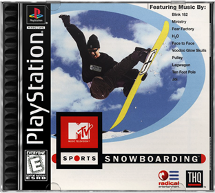MTV Sports: Snowboarding - Box - Front - Reconstructed Image