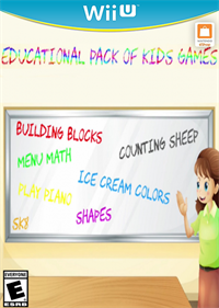 Educational Pack of Kids Games - Box - Front Image
