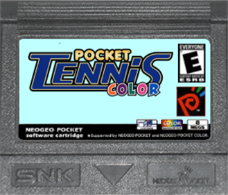Pocket Tennis Color - Fanart - Cart - Front Image
