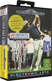 PGA Tour Golf II - Box - 3D Image