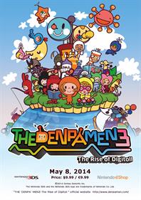 The Denpa Men 3: The Rise of Digitoll - Advertisement Flyer - Front Image