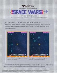 Space Wars - Box - Back Image
